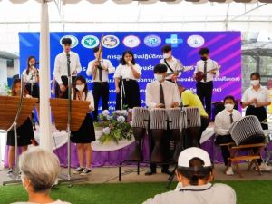ภาพกิจกรรมโครงการบูรณาการพัฒนาต้นแบบเพื่อการจัดการด้านสุขภาวะองค์รวม (องครักษ์โมเดล) เมื่อวันที่ 30 มีนาคม 2566