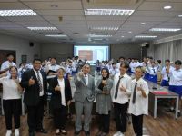 ภาพการเข้าร่วมกิจกรรมโครงการ FOFA Camp ของน้องๆ ชั้นมัธยมศึกษาปีที่ 6 จากโรงเรียนอัสสัมชัญศรีราชา เมื่อวันที่ 17 กรกฎาคม 2566