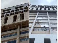 งานปรับปรุง ซ่อมแซม ทาสีผนังและน้ำยากันซึม อาคารคณะศิลปกรรมศาสตร์