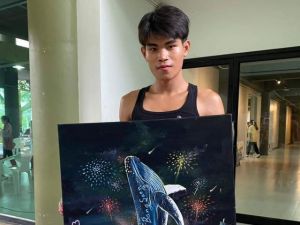 ขอแสดงความยินดีกับ นายจิรดา ศรีจันทร์ นิสิตคณะศิลปกรรมศาสตร์ มศว ในโอกาสได้รับรางวัลรองชนะเลิศอันดับที่ 2 ในการประกวดวาดภาพ โครงการ ดนตรี กวี ศิลป์ ครั้งที่ 4 ประจำปี 2566 วันที่ 24 มิถุนายน 2566 โดยองค์การบริหารส่วนจังหวัดชลบุรี
