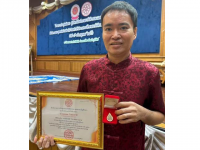 ขอแสดงความยินดีกับ นายนพพล ไวทยะชาติ ศิษย์เก่า กศ.บ.ศิลปศึกษา สาขาวิชาศิลปศึกษา ครูกลุ่มสาระการเรียนรู้ศิลปะ โรงเรียนมังกรกมลาวาสวิทยาลัย ในโอกาสได้รับคัดเลือกเป็น "ครูดีคนดีศรีปริยัติ"