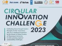 ขอเชิญผู้สนใจส่งผลงานเข้าประกวดนวัตกรรมเศรษฐกินหมุนเวียน 2029 (Circular Innovation Challenge 2023) ชิงเงินรางวัลกว่า 100,000 บาท
