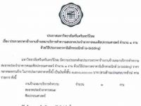 ประกาศ เรื่องประกวดราคาจ้างงานจ้างเหมาบริการทำความสะอาดประจำอาคารคณะศิลปกรรมศาสตร์ จำนวน 1 งาน ด้วยวิธีประกวดราคาอิเล็กทรอนิกส์ (e-bidding)