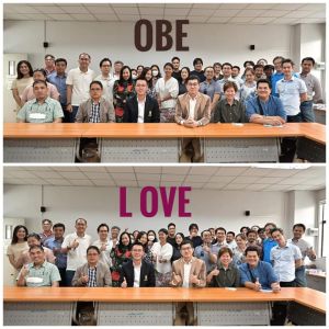 15 ธันวาคม 2566 คณะศิลปกรรมศาสตร์ จัดโครงการจัดการความรู้ทางวิชาการ: การออกแบบหลักสูตรตามแนวคิด OBE บรรยายโดย รองศาสตราจารย์ ดร.ยุทธนา ฉัพพรรณรัตน์
