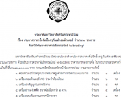 ประกาศ มศว เรื่อง ประกวดราคาซื้อจัดซื้อครุภัณฑ์คอมพิวเตอร์ จำนวน 9 รายการ ด้วยวิธีประกวดราคาอิเล็กทรอนิกส์ (e-bidding) พร้อมเอกสารประกวดราคาซื้อ e-bidding เลขที่ 07/2568