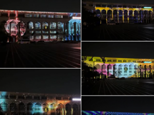 ขอเชิญผู้สนใจเข้าชมการแสดงผลงาน Boundless Pleasure ด้วยเทคนิคงานออกแบบ Projection Mapping ในงาน BANGKOK DESIGN WEEK 2025 โดยนิสิตปี 3 สาขาออกแบบสื่อสาร คณะศิลปกรรมศาสตร์ มศว แสดง ณ ศาลาว่าการกรุงเทพฯ 15-23 ก.พ. 68 เวลา 18.30 - 21.00 น.