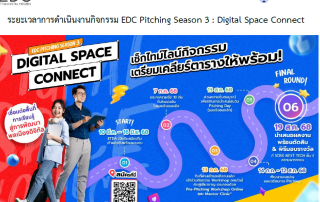 ขอเชิญผู้สนใจสมัครเข้าร่วมกิจกรรมแข่งขันประจำปี EDC Pitching ปีที่ 3 ภายใต้แนวคิด Digital Space Connect เปิดรับสมัครถึง 16 มิ.ย.68
