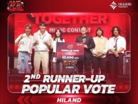 ขอแสดงความยินดีกับ สมาชิกวง HILAND นิสิตคณะศิลปกรรมศาสตร์ มศว ที่สามารถคว้า 2 รางวัล จากการประกวด We Play Together...ร้องด้วยกัน เล่นด้วยกัน อบอุ่นไปด้วยกัน เมื่อวันอาทิตย์ ที่ 8 มิ.ย.68 ณ ศูนย์การค้าสามย่านมิตรทาวน์