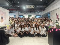 ภาพกิจกรรม การจัดนิทรรศการของนิสิตชั้นปีที่ 1 วันที่ 6-8 สิงหาคม 2568 ณ FOFA Gallery คณะศิลปกรรมศาสตร์ มศว และขอเชิญทุกท่านเข้าชมงาน