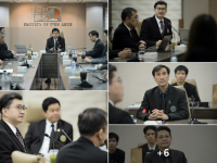 คณะผู้บริหาร คณาจารย์ เจ้าหน้าที่และนิสิต คณะศิลปกรรมศาสตร์ มศว ร่วมกันตอนรับคณะผู้บริหารมหาวิทยาลัยในกิจกรรม President สัญจร ประสานมิตร เมื่อ 17 ธ.ค. 68 ณ ห้องประชุมฯ ชั้น 4 คณะศิลปกรรมศาสตร์