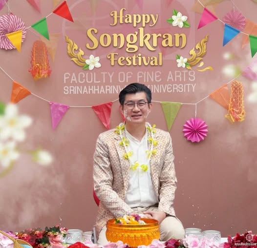 ภาพกิจกรรม สงกรานต์วิถีไทย สานสายใยศิลปกรรม สวัสดีปีใหม่ไทย ๒๕๖๙ เมื่อวันที่ 10 เม.ย. 69 ณ ลานกิจกรรมหลอดสี คณะศิลปกรรมศาสตร์ มศว